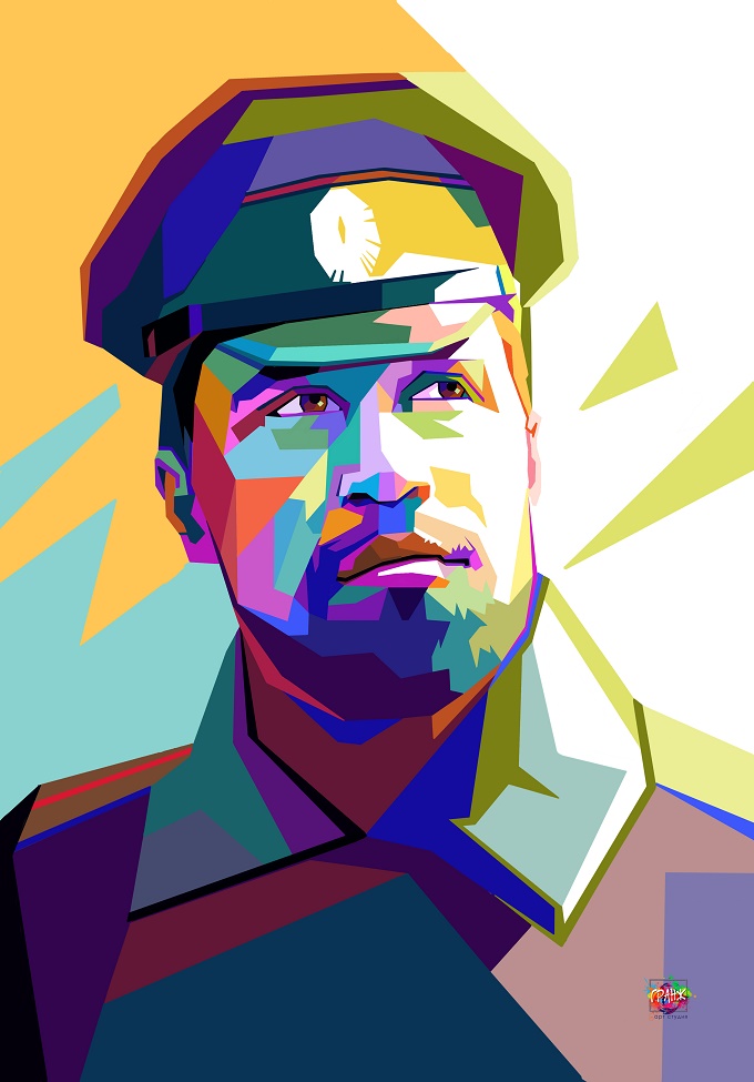 Что подарить парню на День рождения? WPAP портрет!